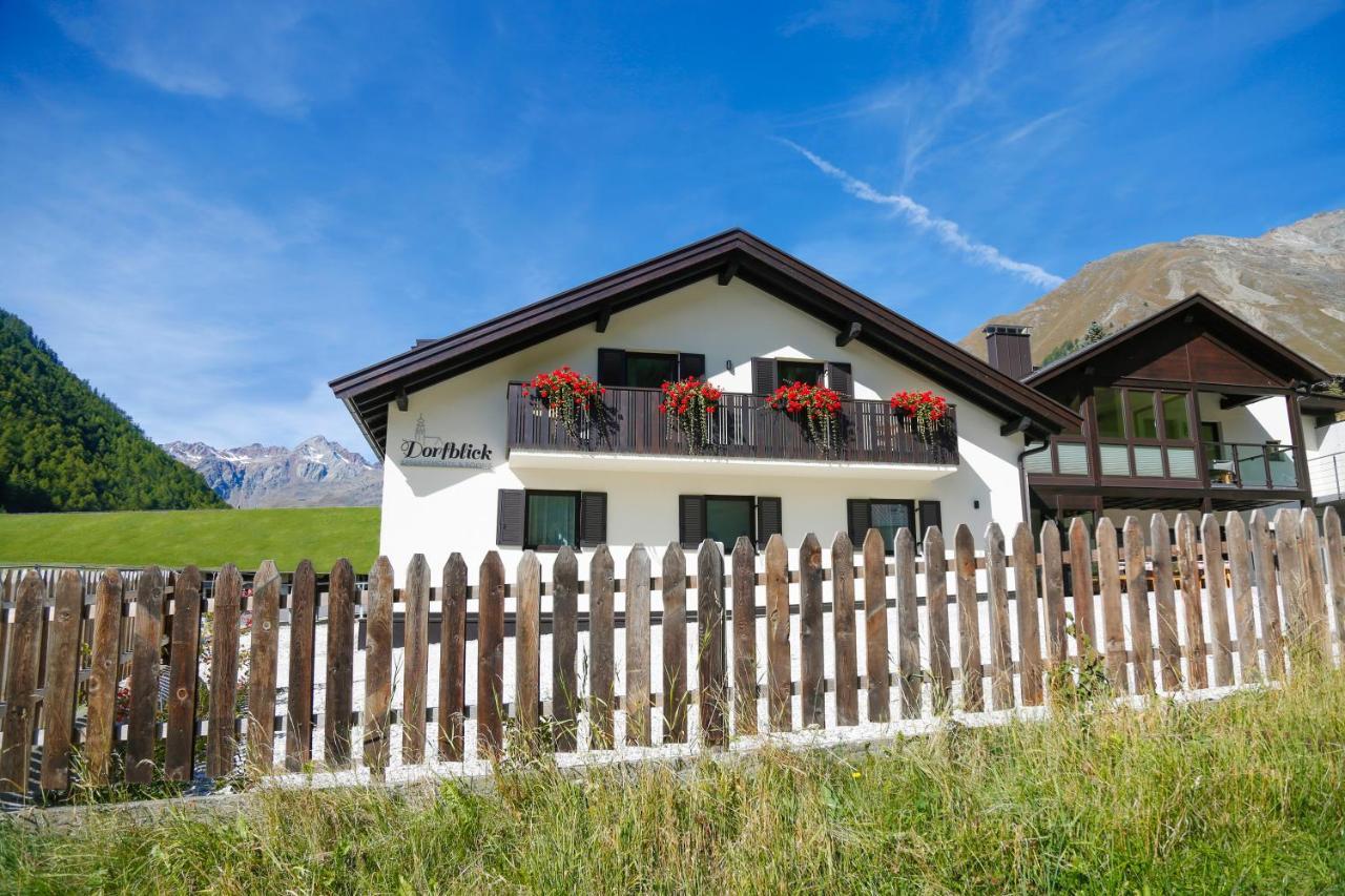 Dorfblick Appartements & Rooms Senales Exterior photo